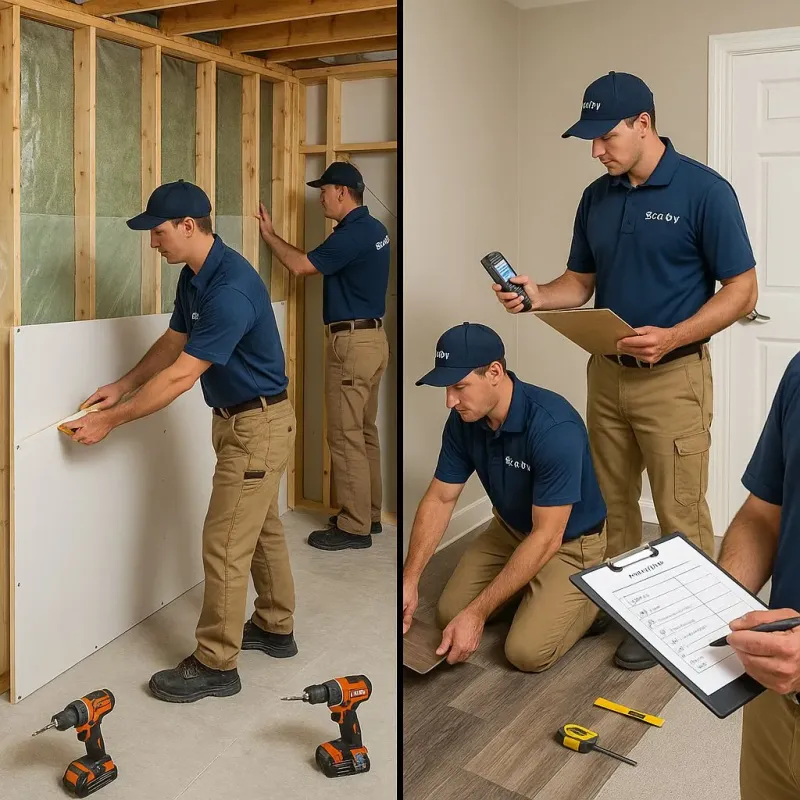 Repairs and Reconstruction process in Scott County, VA
